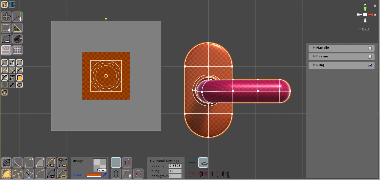Curved Poly Behaviour